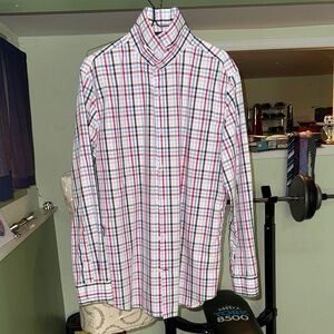 Banana Republic, Men's Multicolor Striped Shirt, Large